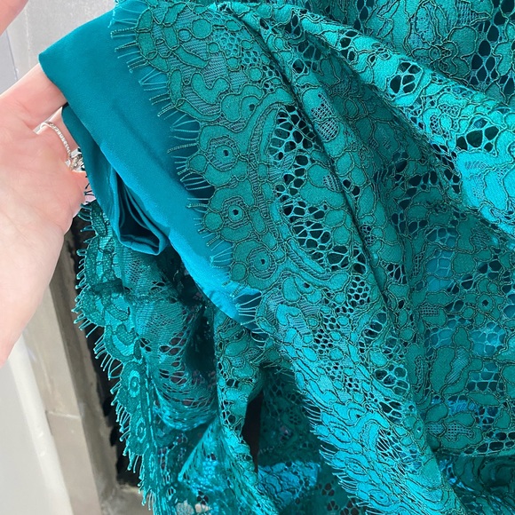 J. Crew Lace Sheath Dress in Spicy Jade - Picture 14 of 16